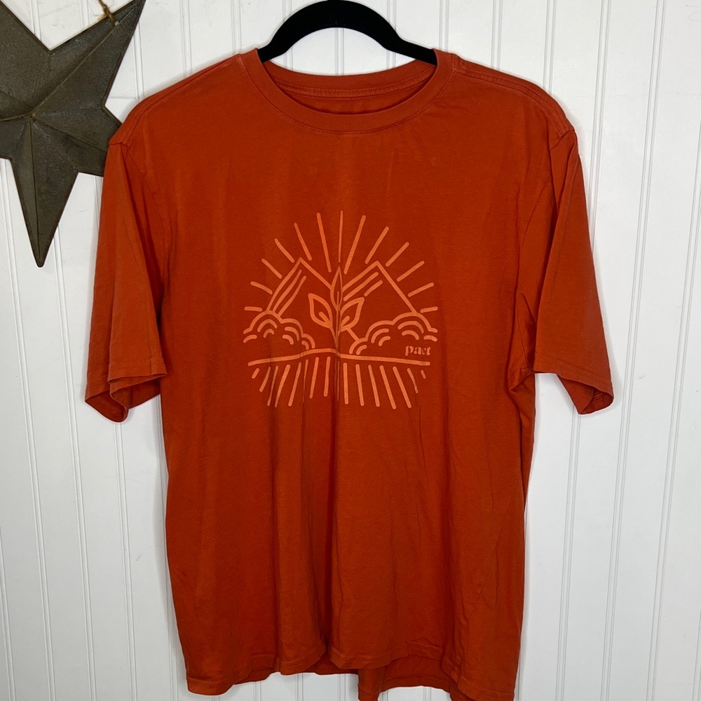 Pact Rust Graphic Short Sleeve Tee